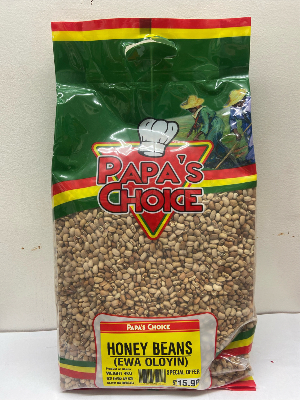 Papas Choice Honey Beans 4kg